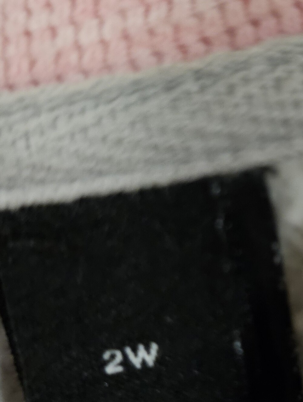 Harley-Davidson 2X 2W Hoodie Zip Up Grey Pink Plus Womens Motorcyles *Hole* - Picture 9 of 16